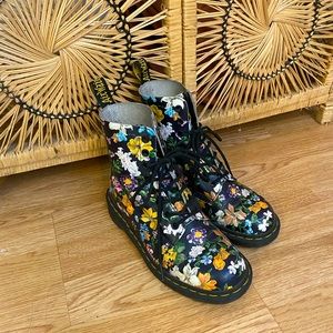 Size 6 floral docs. Good used condition. Plenty of life left!